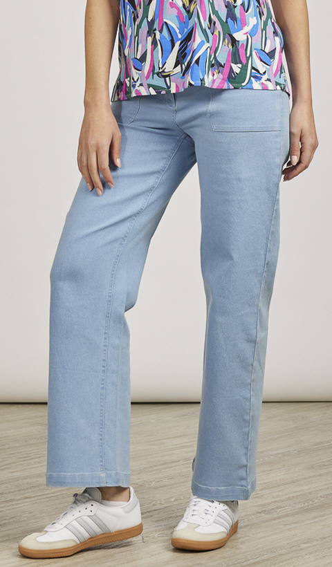 Mudflower Wide Leg Jeans